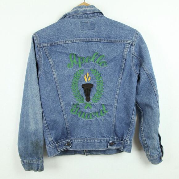 Levis Other - Vintage Levis 36 Jean Jacket USA Chainstitch Embroidered Mike Denim Rockabilly